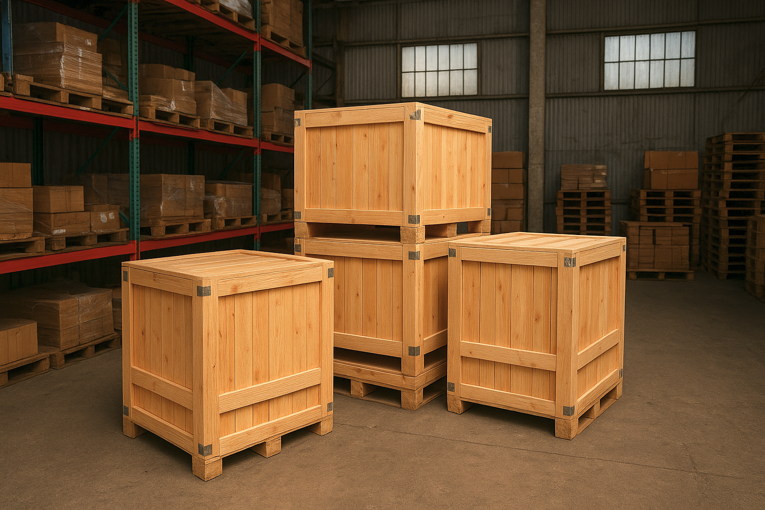 How Can Wooden Storage Crates Improve Warehouse Efficiency? 5 Unique Ways